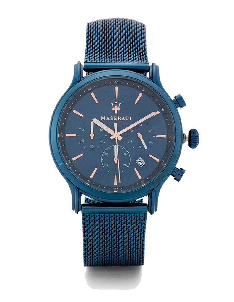 Maserati Epoca Analog Blue Dial Blue Mesh Bracelet Watch For Men - R8873618010 Buy Now By Maserati