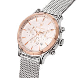 Maserati Epoca White Dial Chronograph Silver Mesh Bracelet Watch For Men - R8873618009 Buy Now By Maserati