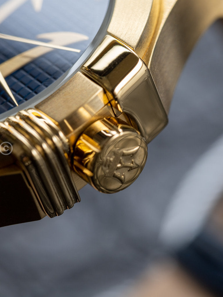 Maserati Potenza Blue Dial Blue Leather Strap Watch For Men - R8851108035 Buy Now By Maserati