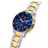 Maserati Competizione Chronograph Blue Dial Two Tone Steel Strap Watch For Men - R8873600006 Buy Now By Maserati