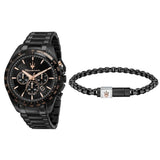 Maserati Traguardo Chronograph Black Dial Black Steel Strap Watch For Men - R8873612048 Buy Now By Maserati