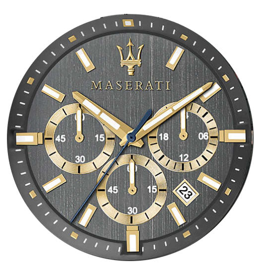 Maserati Successo Chronograph Gray Dial Gray Steel Strap Watch For Men - R8873621007 Buy Now By Maserati