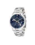 Maserati Ricordo Chronograph Blue Dial Silver Steel Strap Watch For Men - R8873633001 Buy Now By Maserati