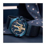 Maserati Potenza Blue Dial Edition 42mm Mesh Bracelet Watch For Men - R8853108008 Buy Now By Maserati