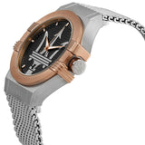 Maserati Potenza Quartz Grey Dial Silver Mesh Bracelet Watch For Men - R8853108007 Buy Now By Maserati