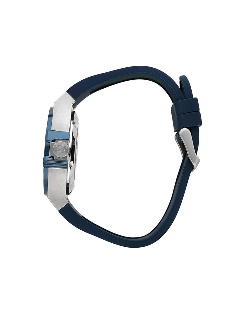 Maserati Potenza 42mm Blue Dial Automatic Silicone Strap Watch For Men - R8821108028 Buy Now By Maserati