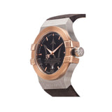 Maserati Potenza Black Dial Brown Leather Strap Watch For Men - R8851108014 Buy Now By Maserati