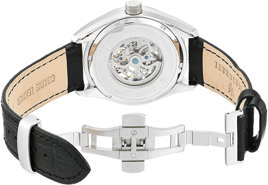 Maserati Traguardo Automatic Black Dial Black Leather Strap Watch For Men - R8871612001 Buy Now By Maserati