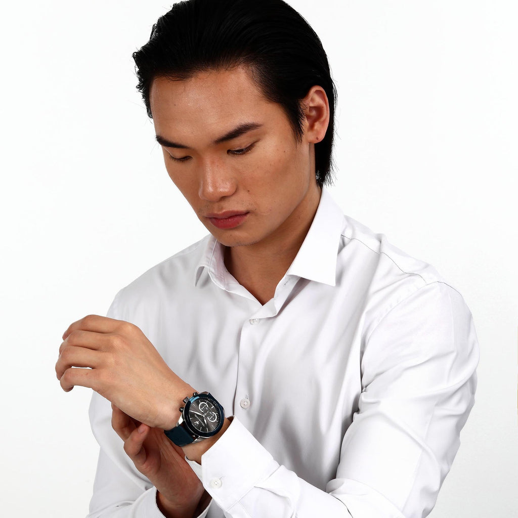 Maserati Traguardo Chronograph Blue Dial Black Silicone Strap Watch For Men - R8871612046 Buy Now By Maserati