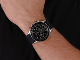 Maserati SFIDA 44mm Black Silicon Chronograph Watch For Men - R8871640002 Buy Now By Maserati