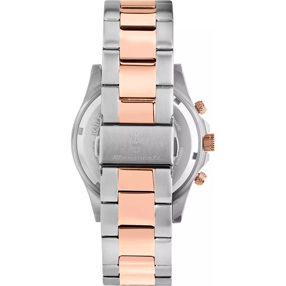 Maserati Competizione Chronograph Blue Dial Two Tone Steel Strap Watch For Men - R8873600006 Buy Now By Maserati