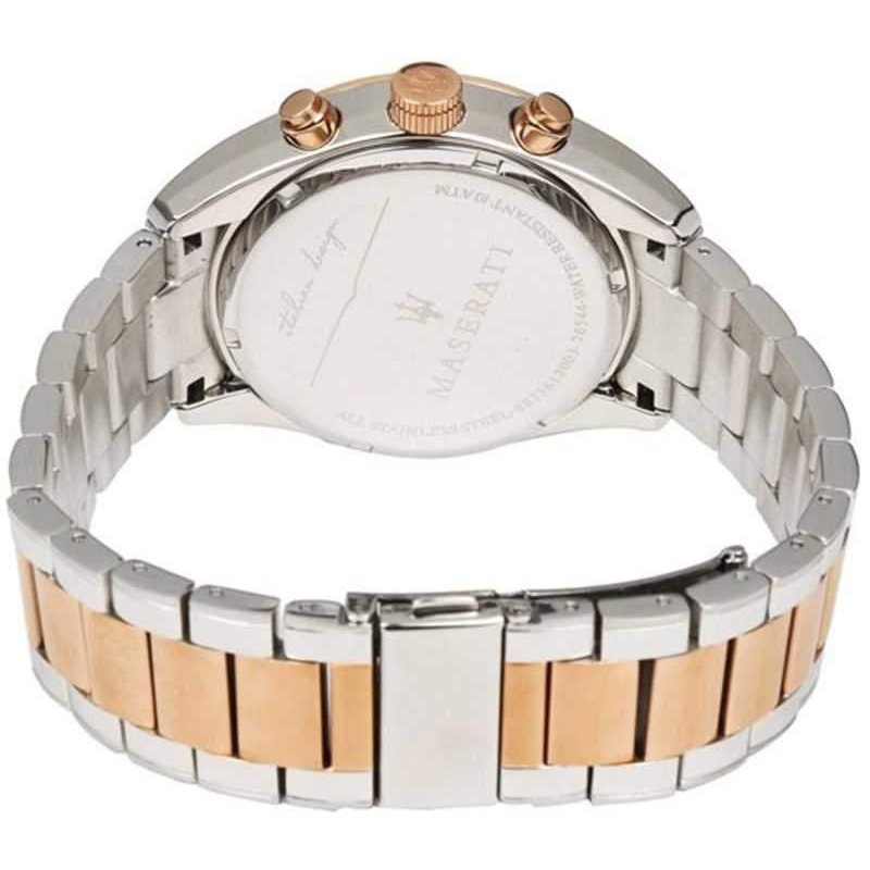 Maserati Traguardo Chronograph Brown Dial Two Tone Steel Strap Men's Watch - R8873612003 Buy Now By Maserati