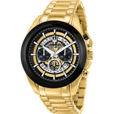 Maserati Traguardo Skeleton Black Dial Gold Steel Strap Watch For Men - R8873612058 Buy Now By Maserati