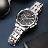 Maserati Successo Solar Edition Black Dial Silver Steel Strap Watch For Men - R8873645003 Buy Now By Maserati