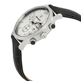 Maserati Ricordo Silver Dial Black Leather Strap Watch For Men - R8871633001 Buy Now By Maserati