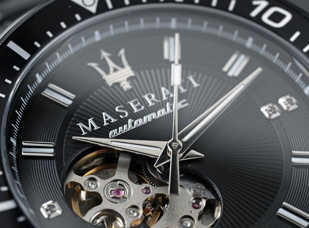 Maserati SFIDA Automatic Black Special Edition 44mm Watch For Men - R8823140005 Buy Now By Maserati