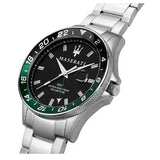 Maserati SFIDA Chronograph Black Dial Silver Steel Strap Watch For Men - R8853140005 Buy Now By Maserati