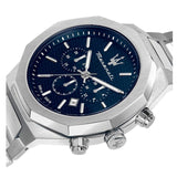 Maserati Stile Blue Dial Silver Steel Strap Watch For Men - R8873642006 Buy Now By Maserati