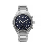 Maserati Stile Blue Dial Silver Steel Strap Watch For Men - R8873642006 Buy Now By Maserati