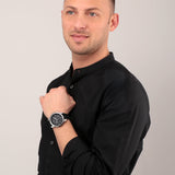 Maserati Successo Chronoraph Black Dial Black Silicon Strap Watch For Men - R8871621014 Buy Now By Maserati