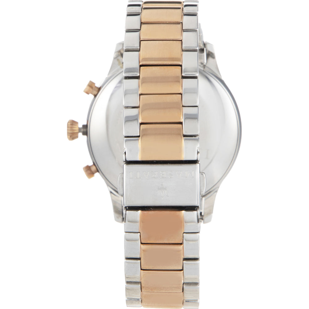 Maserati Tradizione White Dial Two Tone Stainless Steel Strap Watch For Men - R8873625001 Buy Now By Maserati