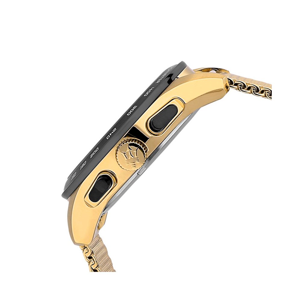 Maserati Traguardo 45mm Quartz Gold Black Dial Watch For Men - R8873612010 Buy Now By Maserati