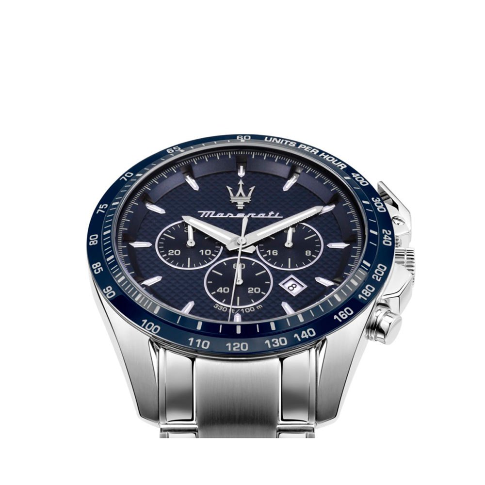 Maserati Traguardo Chronograph Blue Dial 45mm Stainless Steel Watch For Men - R8873612043 Buy Now By Maserati