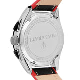 Maserati Traguardo Black Dial Black Leather Strap Watch For Men - R8871612028 Buy Now By Maserati