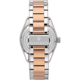 Maserati Traguardo Automatic White Dial Two Tone Steel Strap Watch For Men - R8823112001 Buy Now By Maserati
