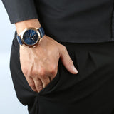 Maserati Traguardo Chronograph Blue Dial Blue Leather Strap Watch for Men - R8871612015 Buy Now By Maserati