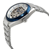 Maserati Triconic Automatic Skeleton Grey Dial Silver Steel Strap Watch For Men - R8823139002 Buy Now By Maserati