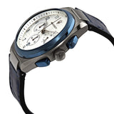 Maserati Triconic Chronograph White Dial Blue Leather Strap Watch For Men - R8871639001 Buy Now By Maserati