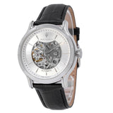 Maserati Epoca Automatic Skeleton Mechanical Silver Dial Watch For Men - R8821118003 Buy Now By Maserati