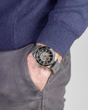 Maserati SFIDA Automatic Black Dial Silver Steel Strap Watch For Men - R8823140002 Buy Now By Maserati