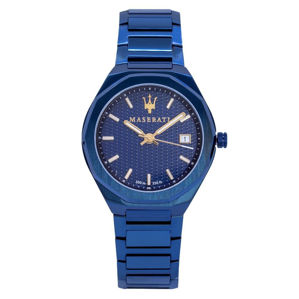 Maserati Guilloche Blue Edition 42mm Stainless Steel Watch For Men - R8853141001 Buy Now By Maserati
