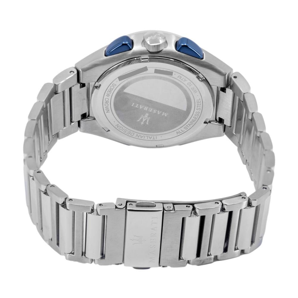 Maserati Triconic Quartz Blue Dial Silver Steel Strap Watch For Men - R8873639001 Buy Now By Maserati