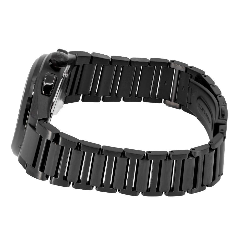 Maserati Triconic Quartz Black Dial Black Steel Strap Watch For Men - R8873639003 Buy Now By Maserati