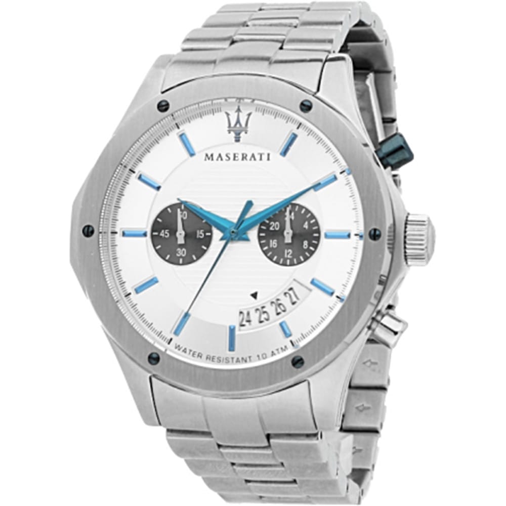 Maserati Circuito Chronograph Silver Dial Silver Steel Strap Watch For Men - R8873627005 Buy Now By Maserati