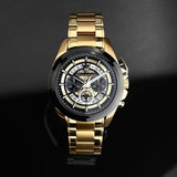 Maserati Traguardo Skeleton Black Dial Gold Steel Strap Watch For Men - R8873612058 Buy Now By Maserati