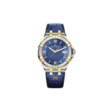 Maurice Lacroix Aikon Blue Dial Blue Leather Strap Watch for Men - AI1008-PVY11-432-1 Buy Now By Maurice Lacroix