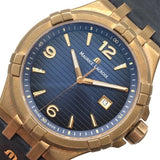 Maurice Lacroix Aikon Limited Edition Blue Dial Blue Leather Strap Watch For Men - AI6008-BRZ01-420-1 Buy Now By Maurice Lacroix