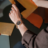 Maurice Lacroix Aikon Automatic Brown Dial Brown Leather Strap Watch For Men - AI6008-BRZ01-730-3 Buy Now By Maurice Lacroix