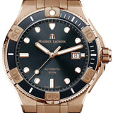 Maurice Lacroix Aikon Venturer Black Dial Black Rubber Strap Watch For Men - AI6058-BRZ0B-330-2 Buy Now By Maurice Lacroix