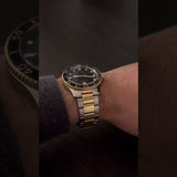 Tissot Seastar 1000 Black Dial Two Tone Steel Strap Watch For Men - T120.410.22.051.00