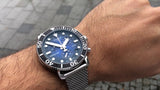 Tissot Seastar 1000 Chronograph Blue Dial Silver Mesh Bracelet Watch For Men - T120.417.11.041.02 Buy Now By Tissot