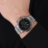Maserati Epoca Chronograph Black Dial Silver Steel Strap Watch For Men - R8873618017 Buy Now By Maserati