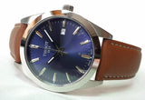 Tissot Gentleman Blue Dial Brown Leather Strap Watch For Men - T127.410.16.041.00 Buy Now By Tissot