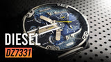 Diesel Big Daddy 2.0 Chronograph Blue Dial Grey Steel Strap Watch For Men - DZ7331 Buy Now By Diesel
