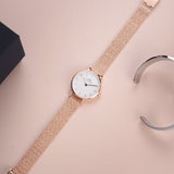 Daniel Wellington Petite Pressed Melrose White Dial Gold Mesh Bracelet Watch For Women - DW00100447 Buy Now By Daniel Wellington