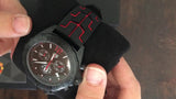 Tag Heuer Formula 1 Manchester United Limited Edition Black Dial Black & Red Rubber Strap Watch for Men - CAZ101J.FT8027 Buy Now By Tag Heuer